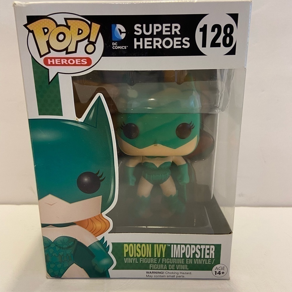 𝅺poison Ivy Imposter DC Comics Super Heroes - Funko Pop Figure # 128 New